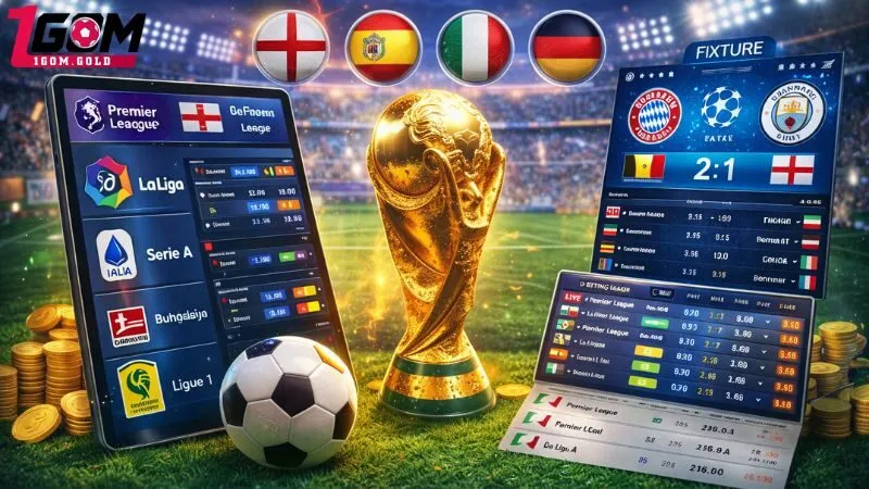 Các giải đấu hấp dẫn tại 1gom